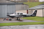 N556L @ EGBJ - N556L at Gloucestershire Airport. - by andrew1953