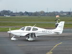 N821CC @ EGBJ - N821CC at Gloucestershire Airport. - by andrew1953