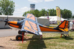 N344V @ KOSH - At AirVenture 2019 - brilliant Monarch butterfly paint job! - by alanh