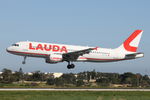 9H-LOR @ LMML - A320 9H-LOR Lauda Air Europe - by Raymond Zammit