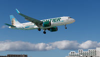 N337FR @ TNCM - Maho beach - by martial Dekker