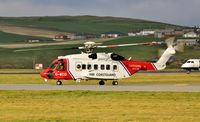 G-MCGI @ LSI - Taxiing after landing at Sumburgh - by Ronnie Robertson