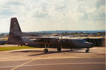 C-3 @ FFD - F-27M Troopship of 334 Squadron Royal Netherlands Air Force on display at the 1991 International Air Tattoo at RAF Fairford, Gloucestershire. - by Peter Nicholson