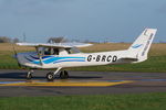 G-BRCD @ EGSH - Just landed at Norwich. - by Graham Reeve