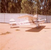 ZS-BLX @ PVT - Owned by Bobbie Du Plessis 1976 - 1979. Private airfield at Ogies Mpumalanga South Africa. - by Alec Du Plessis