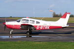 G-BTRK @ EGSH - Just landed at Norwich. - by Graham Reeve