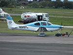 N96FL @ EGBJ - N96FL at Gloucestershire Airport. - by andrew1953