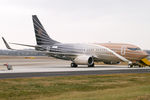 9H-ELF @ LOWW - Air X Charter Boeing 737-7BC(BBJ) - by Thomas Ramgraber