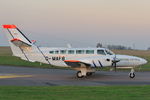 G-MAFB @ EGSH - Leaving Norwich for Cranfield. - by keithnewsome