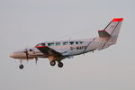 G-MAFB @ EGSH - Landing at Norwich. - by Graham Reeve