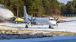 SE-LTV @ ENBR - Just started up for departure. - by Martin Alexander Skaatun