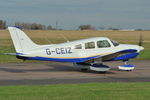 G-CEIZ @ EGSH - Leaving Norwich for Redhill. - by keithnewsome