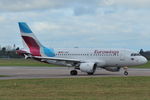 D-ABGP @ EGSH - Leaving Norwich for Dusseldorf following paintwork. - by keithnewsome