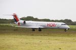 F-GRZL @ LFRB - Bombardier CRJ-700, Taxiing rwy 25L, Brest-Bretagne Airport (LFRB-BES) - by Yves-Q