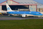 PH-BCD @ EGSH - On Tug To Stand After Respray Into The Updated KLM Livery. - by Josh Knights