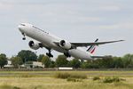 F-GSQX @ LFPO - Boeing 777-328ER, Take off rwy 24, Paris Orly airport (LFPO-ORY) - by Yves-Q