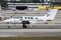 N404PJ @ KFLL - Just landed at Fort Lauderdale - by Thierry Crocoll