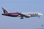 A7-BBI @ LOWW - Qatar Airways Boeing 777-2DZ(LR) FIFA World Cup 2022 - livery - by Thomas Ramgraber