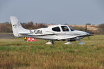 G-CIRI @ EGFH - Visiting SR20 GTS. - by Roger Winser