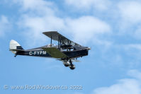 C-FYPM @ CYND - C-FYPM demo at the 2021 Aero Gatineau-Ottawa Festival - by Rod Windover Photographer