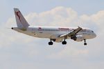 TS-IMF @ LFML - Airbus A320-211, On final rwy 31R, Marseille-Provence Airport (LFML-MRS) - by Yves-Q