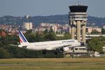 F-GMZA @ LFBO - Airbus A321-111, Landing rwy 14L, Toulouse-Blagnac airport (LFBO-TLS) - by Yves-Q