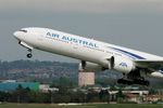 F-OREU @ LFBO - Boeing 777-39MER, Take off rwy 32L Toulouse-Blagnac Airport (LFBO-TLS) - by Yves-Q