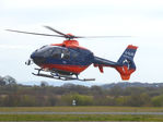 G-GLAB @ EGFH - Visiting helicopter operated by PDG Helicopters. - by Roger Winser