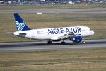 F-HBIO @ LFBO - Airbus A320-214, Reverse thrust landing rwy 14R, Toulouse-Blagnac Airport (LFBO-TLS) - by Yves-Q