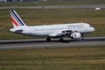 F-HBNG @ LFBO - Airbus A320-214, Reverse thrust landing rwy 14R, Toulouse-Blagnac airport (LFBO-TLS) - by Yves-Q