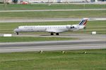 F-HMLJ @ LFBO - Bombardier CRJ-1000EL, Taxiing, Toulouse Blagnac Airport (LFBO-TLS) - by Yves-Q