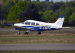G-CMFF @ EGLK - Piper PA-28-161 Cherokee Warrior II at Blackbushe. Ex N360FT - by moxy