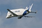 F-GSTA @ LFBO - Airbus A300-605ST Beluga, Climbing from Rwy 32L, Toulouse Blagnac Airport (LFBO-TLS) - by Yves-Q