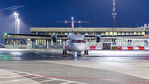 OH-ATM @ ENBR - Shortly after pushback at night. - by Martin Alexander Skaatun