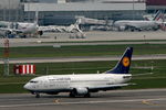 D-ABEC @ LFBO - Boeing 737-330, Taxiing, Toulouse Blagnac Airport (LFBO-TLS) - by Yves-Q