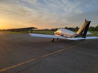 N7286F @ KDTN - N7286F getting ready to depart for morning flight at KDTN - by Glen Kinsey