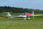 G-BLUV @ X3CX - Just landed at Northrepps. - by Graham Reeve