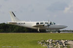 N34JA @ KOSH - Piper Aerostar 600  C/N 6005867961189, N34JA - by Dariusz Jezewski www.FotoDj.com