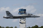 165887 @ KOSH - F/A-18F Super Hornet 165887 AD-206 from VFA-106 Gladiators  NAS Oceana, VA - by Dariusz Jezewski www.FotoDj.com
