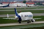 F-GSTB @ LFBO - Airbus A300B4-608ST Beluga, Taxiing, Toulouse-Blagnac Airport (LFBO-TLS) - by Yves-Q