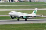 D-ASTZ @ LFBO - Airbus A319-112, Take off rwy 32L, Toulouse Blagnac Airport (LFBO-TLS) - by Yves-Q