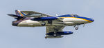 XE688 @ EGXE - HHA Hunter XE688 departing RAF Leeming - by Steve Raper