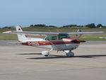 D-EEOS @ EGJB - Parked in Guernsey after arrival from Jersey - by alanh