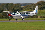 F-HFTR @ LFRB - Cessna 208B Grand Caravan, Take off run rwy 25L, Brest-Bretagne Airport (LFRB-BES) - by Yves-Q