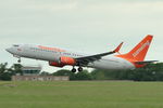 C-FYJD @ EGSH - Leaving Norwich for Rhodes. - by keithnewsome