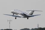 F-HMBG @ LFRB - Cessna 525A CitationJet CJ2, Take off rwy 25L, Brest-Bretagne airport (LFRB-BES) - by Yves-Q