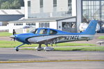 N214CL @ EGBJ - N214CL at Gloucestershire Airport. - by andrew1953