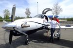 N698W @ EDNY - Lancair Evolution (PT6) at the AERO 2022, Friedrichshafen - by Ingo Warnecke