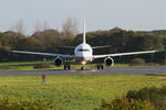 SX-DVS @ LFRB - Airbus A320-232, Lining up rwy 07R, Brest-Bretagne airport (LFRB-BES) - by Yves-Q