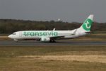 F-HTVA @ LFRB - Boeing 737-8K2, Taxiing rwy 07R, Brest-Bretagne airport (LFRB-BES) - by Yves-Q